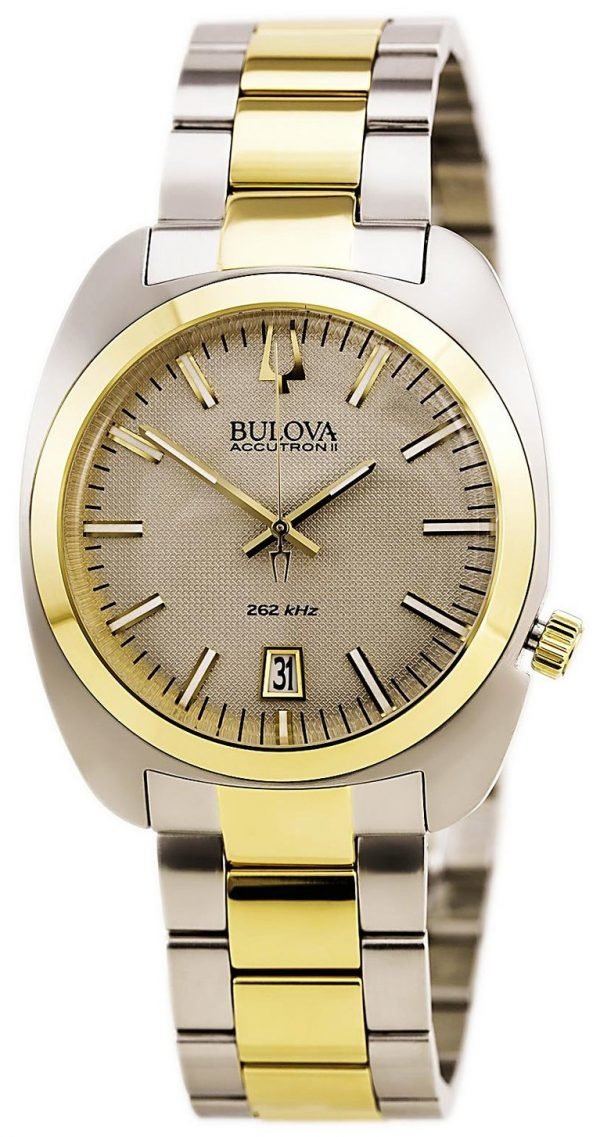 Bulova Accutron 98b272 Kello Hopea / Teräs