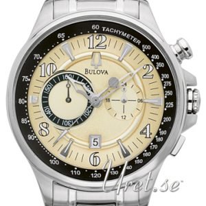 Bulova Adventurer 96b140 Kello Beige / Teräs