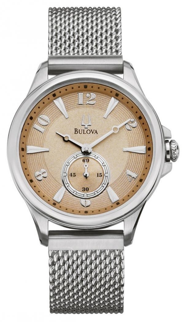 Bulova Adventurer 96l134 Kello Beige / Teräs