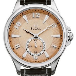 Bulova Adventurer 96l135 Kello Beige / Nahka