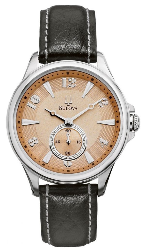 Bulova Adventurer 96l135 Kello Beige / Nahka