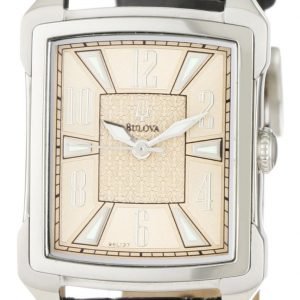 Bulova Adventurer 96l137 Kello Beige / Nahka