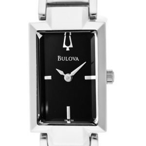 Bulova Bangle 96l138 Kello Musta / Teräs