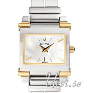 Bulova Bangle 98l002 Kello Valkoinen / Teräs