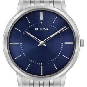 Bulova Bracelet 96a188 Kello Sininen / Teräs