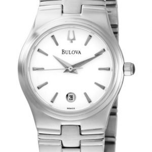 Bulova Bracelet 96m102 Kello Valkoinen / Teräs