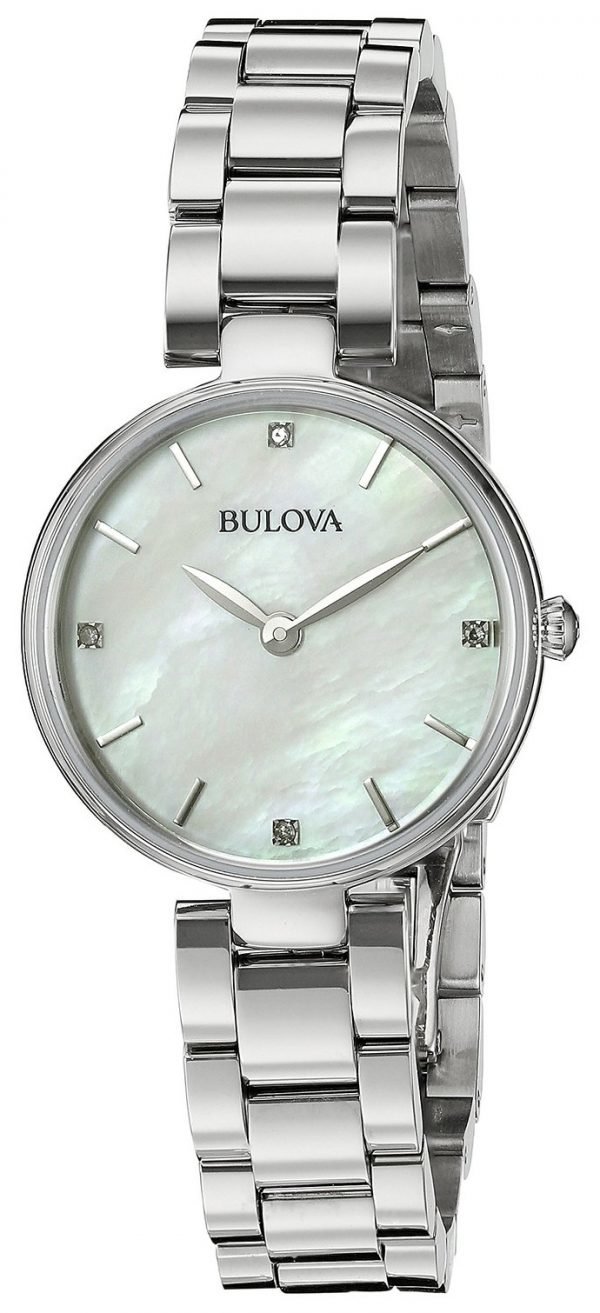 Bulova Bracelet 96p159 Kello Hopea / Teräs