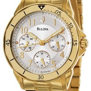 Bulova Bracelet 97n109 Kello Hopea / Kullansävytetty Teräs