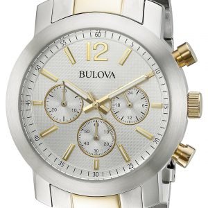 Bulova Bracelet 98a145 Kello Hopea / Kullansävytetty Teräs