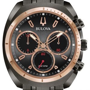 Bulova Bracelet 98a158 Kello Harmaa / Teräs