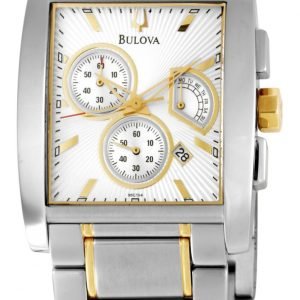 Bulova Bracelet 98c104 Kello Hopea / Kullansävytetty Teräs