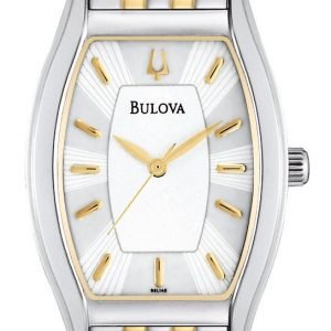 Bulova Bracelet 98l145 Kello Hopea / Kullansävytetty Teräs