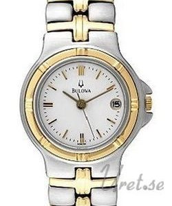 Bulova Bracelet Dam 98m36 Kello Valkoinen / Teräs