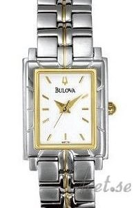 Bulova Bracelet Dam 98t78 Kello Valkoinen / Teräs