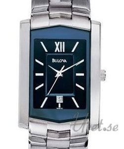 Bulova Bracelet Herr 96b75 Kello Sininen / Teräs