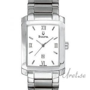 Bulova Bracelet Herr 96g25 Kello Valkoinen / Teräs