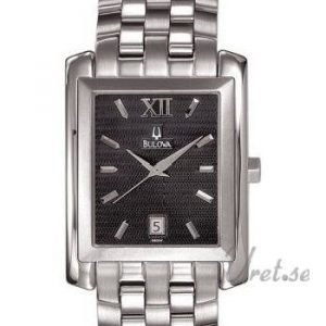 Bulova Bracelet Herr 96g34 Kello Harmaa / Teräs