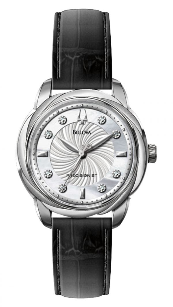 Bulova Brightwater 96p124 Kello Valkoinen / Nahka