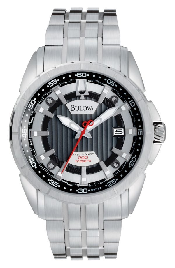 Bulova Campton 96b172 Kello Harmaa / Teräs