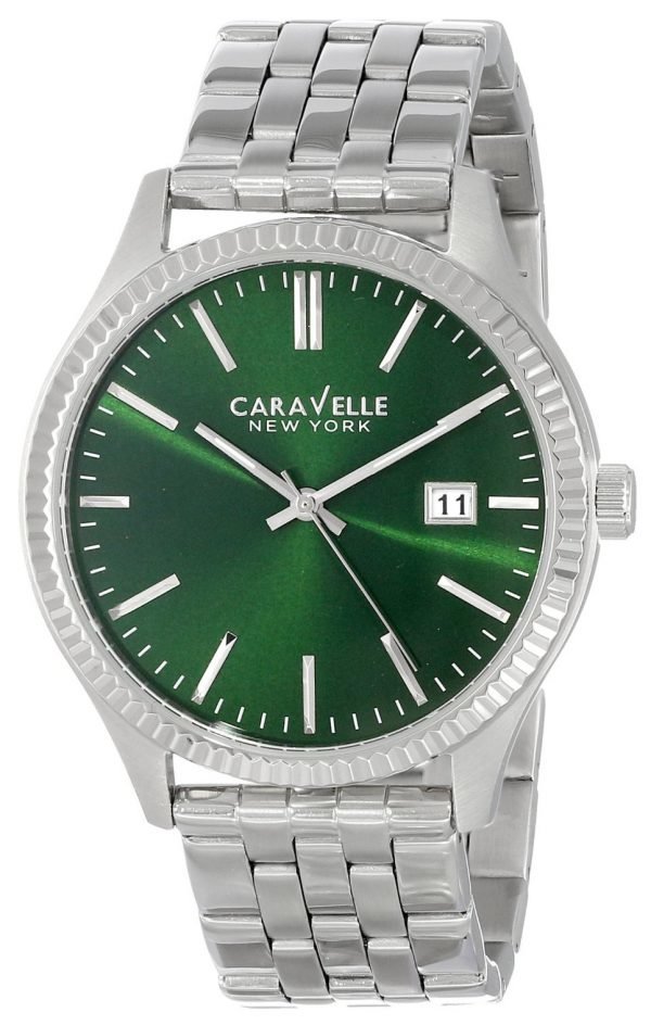 Bulova Caravelle 43b130 Kello Vihreä / Teräs