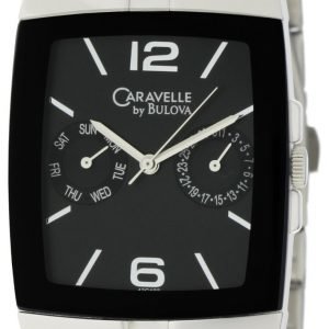 Bulova Caravelle 43c103 Kello Musta / Teräs