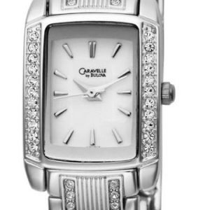 Bulova Caravelle 43l010 Kello Valkoinen / Teräs