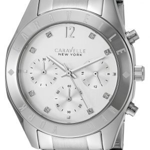 Bulova Caravelle 43l190 Kello Hopea / Teräs