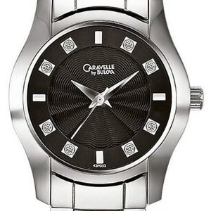 Bulova Caravelle 43p003 Kello Musta / Teräs