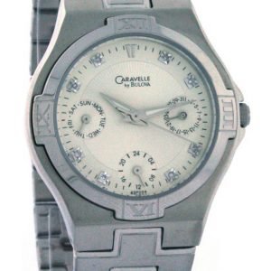 Bulova Caravelle 43p004 Kello Hopea / Teräs