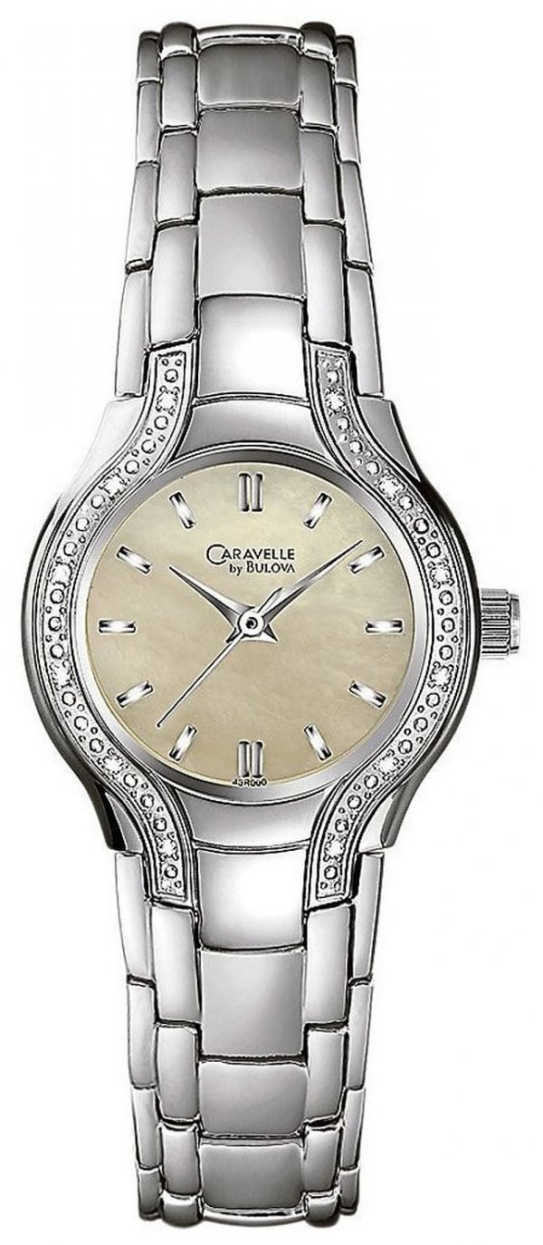 Bulova Caravelle 43r000 Kello Beige / Teräs