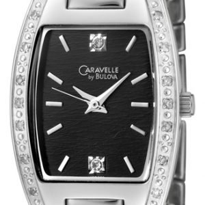 Bulova Caravelle 43r003 Kello Musta / Teräs