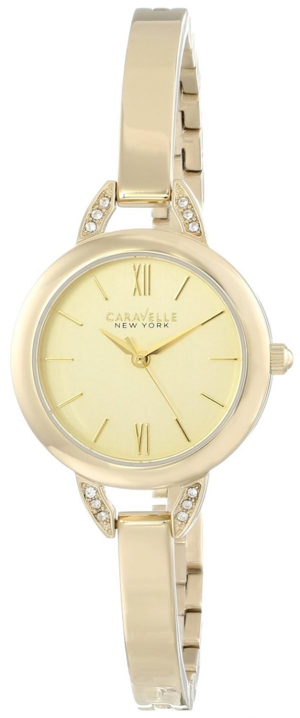 Bulova Caravelle 44l129 Kello Samppanja / Kullansävytetty