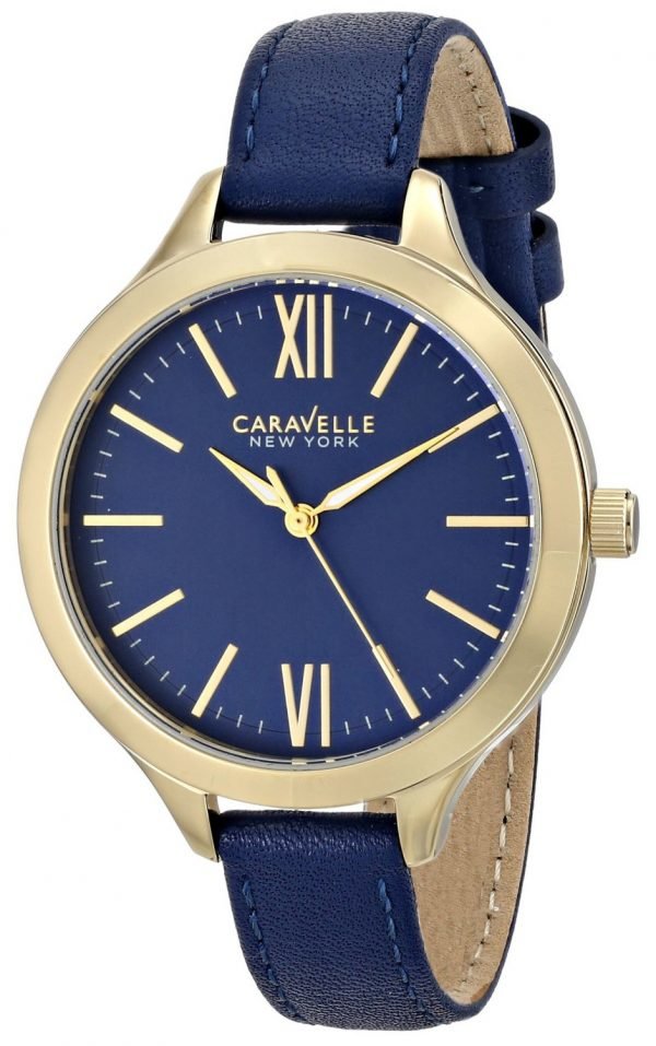 Bulova Caravelle 44l153 Kello Sininen / Nahka