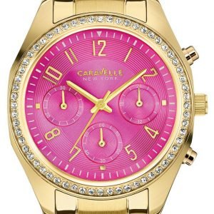 Bulova Caravelle 44l168 Kello Pinkki / Kullansävytetty Teräs