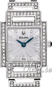 Bulova Crystal 96l140 Kello Hopea / Teräs