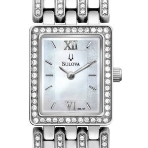 Bulova Crystal 96l157 Kello Sininen / Teräs