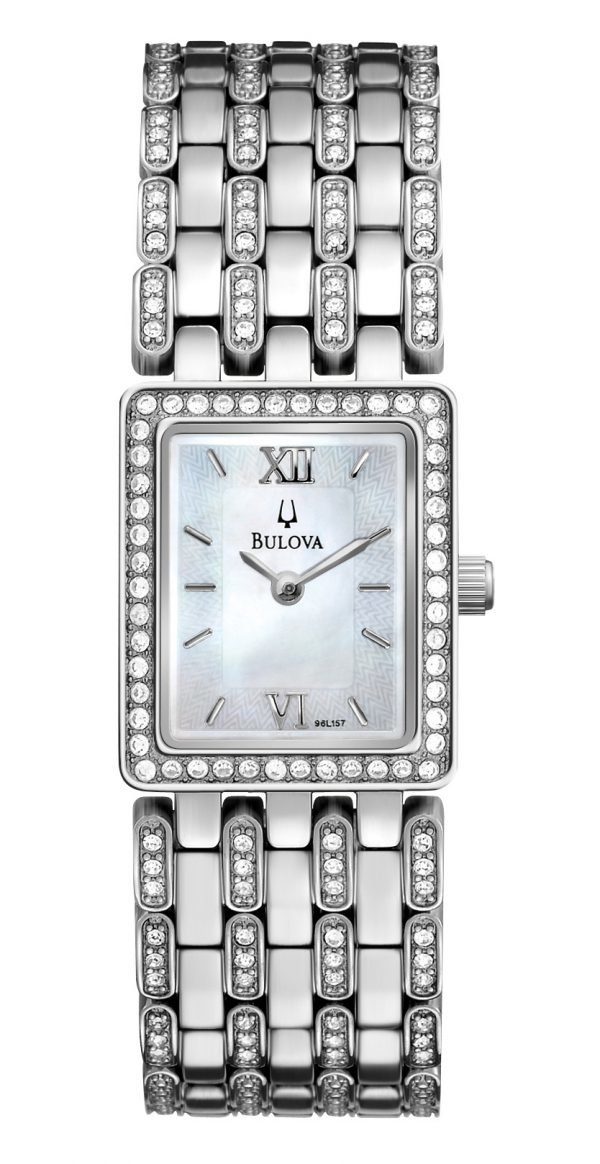 Bulova Crystal 96l157 Kello Sininen / Teräs