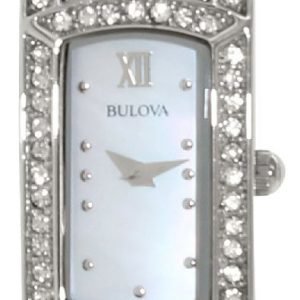 Bulova Crystal 96l207 Kello Hopea / Teräs