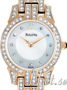 Bulova Crystal 98l155 Kello Sininen / Punakultasävyinen