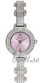 Bulova Crystal Dam 96l001 Kello Pinkki / Teräs