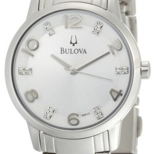 Bulova Diamond 96p111 Kello Hopea / Teräs