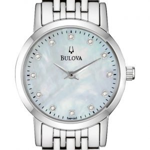 Bulova Diamond 96p135 Kello Sininen / Teräs