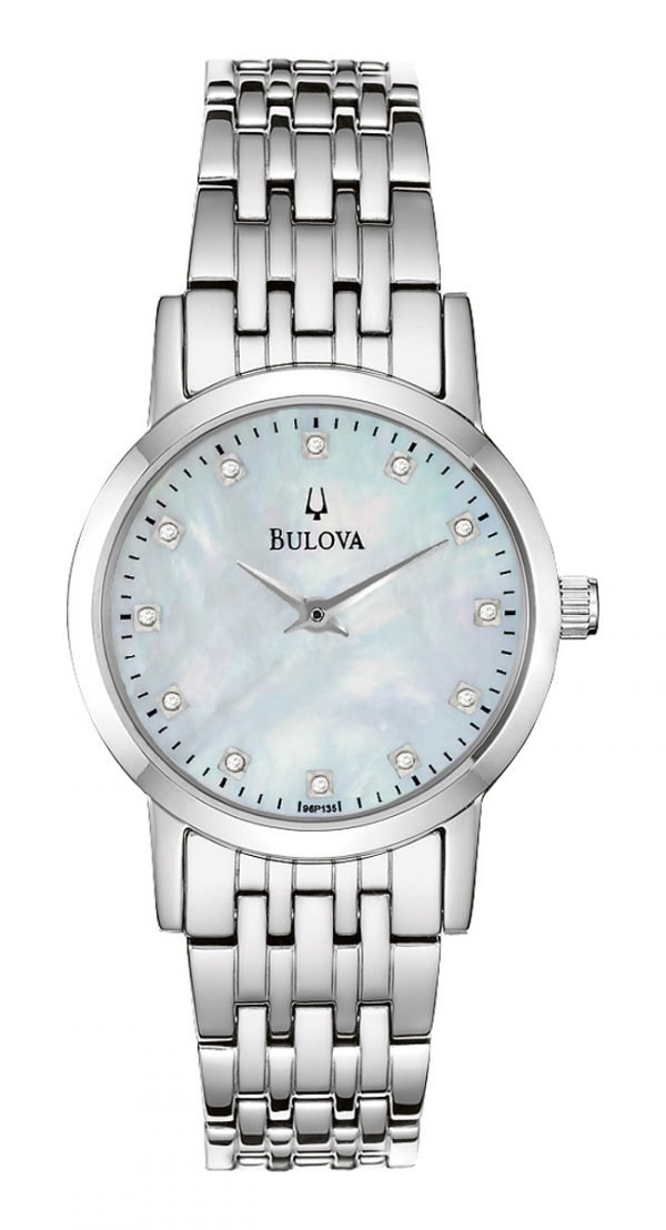 Bulova Diamond 96p135 Kello Sininen / Teräs