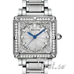 Bulova Diamond 96r129 Kello Hopea / Teräs