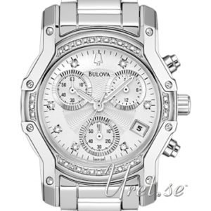 Bulova Diamond 96r138 Kello Hopea / Teräs