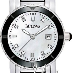 Bulova Diamond 98p122 Kello Valkoinen / Keraaminen