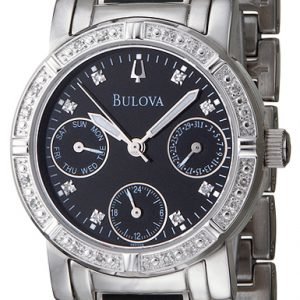 Bulova Diamond 98r006 Kello Musta / Keraaminen