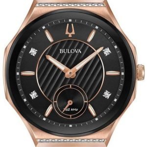 Bulova Diamond 98r239 Kello Musta / Kumi