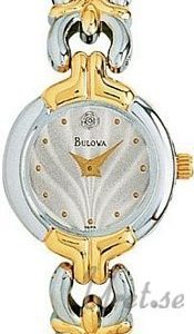 Bulova Diamonds Dam 98p15 Kello Hopea / Teräs