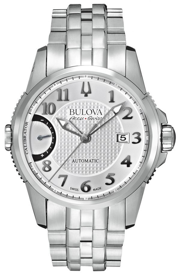 Bulova Dress 63b172 Kello Hopea / Teräs